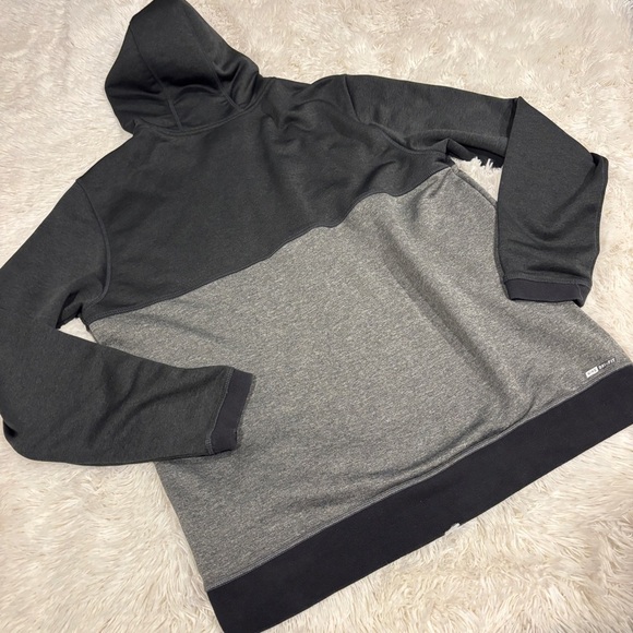 Hurley Men’s Dri-Fit Disperse Blocked Full Zip Hoodie Jacket black & Gray Sz XL - Picture 10 of 12